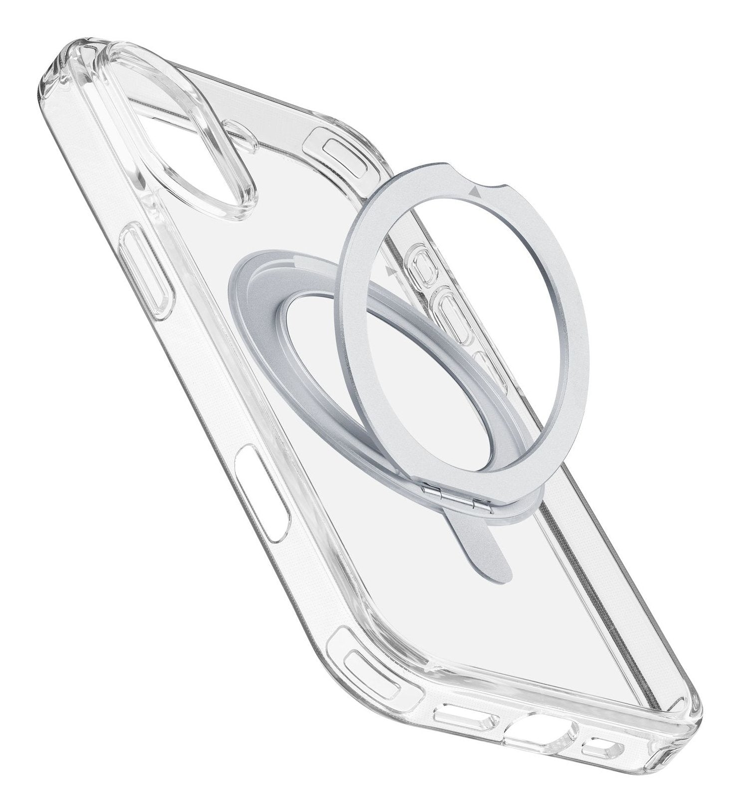 Cellularline Spin Mag Magsafe Case Iphone 16 Clear