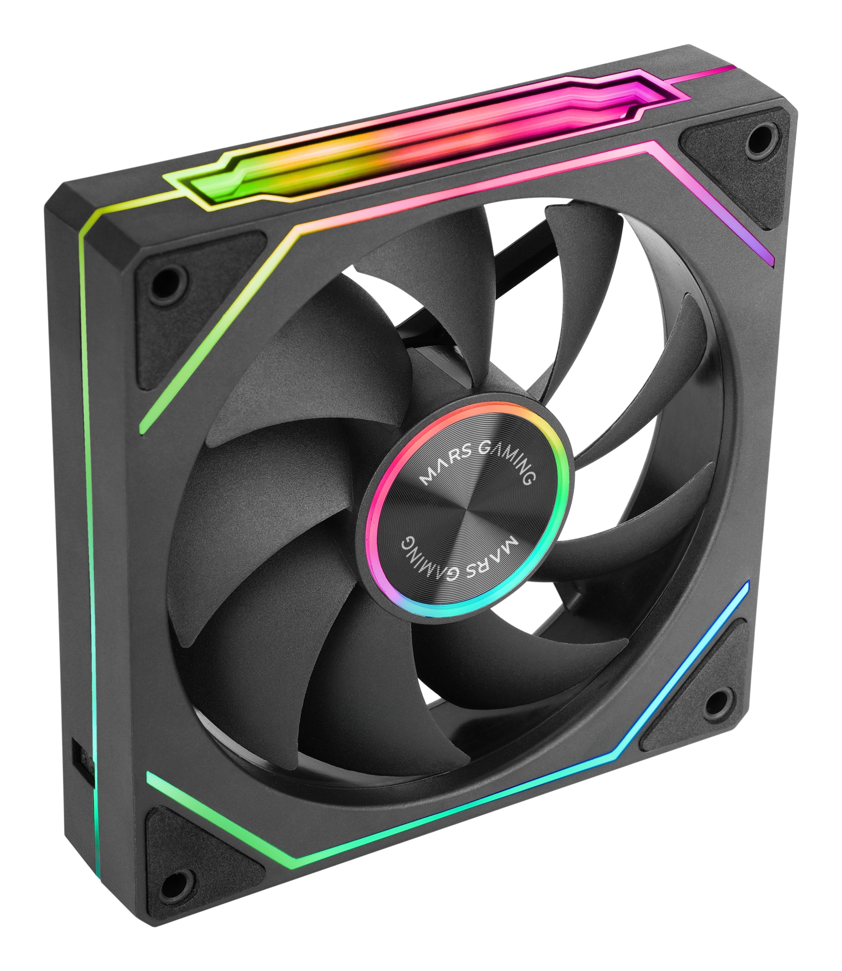 Pack 3 Ventiladores Mars Gaming Mf-Linkfinitykit2 12cm Argb
