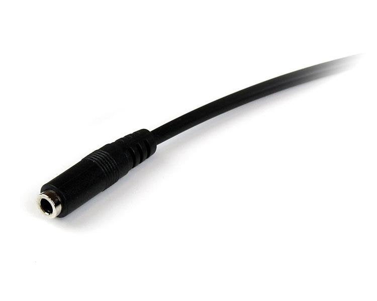 EAN 0065030847933 - StarTech.com 2m 3.5mm/3.5mm cable de audio Negro imagen 3