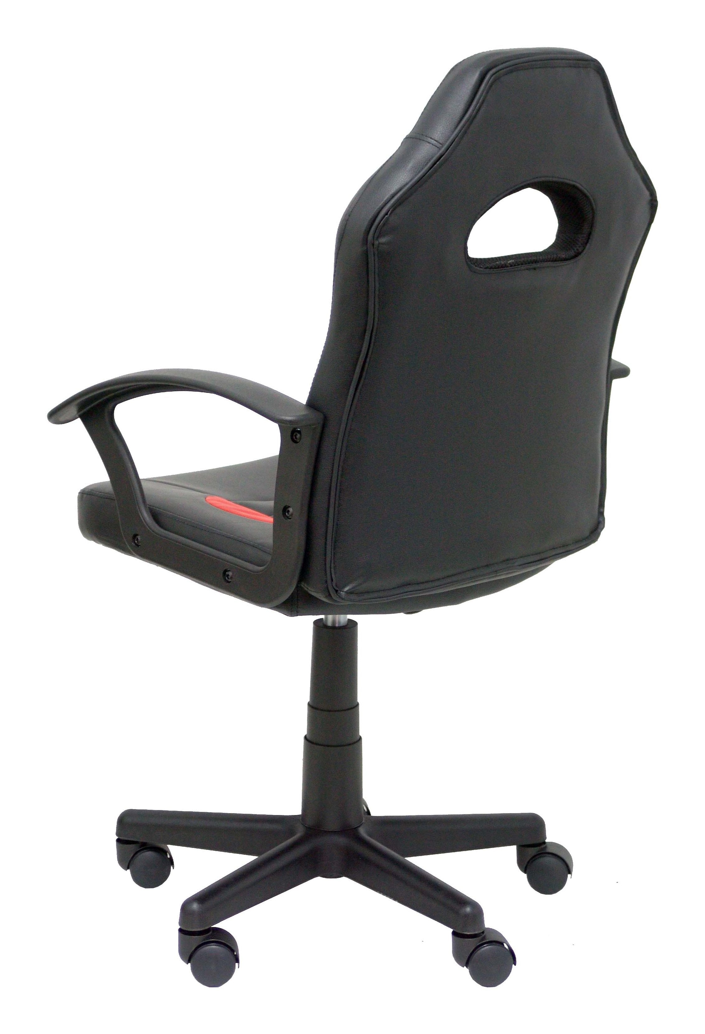 Silla Gaming Mohedas Similpiel Negro Y Roj