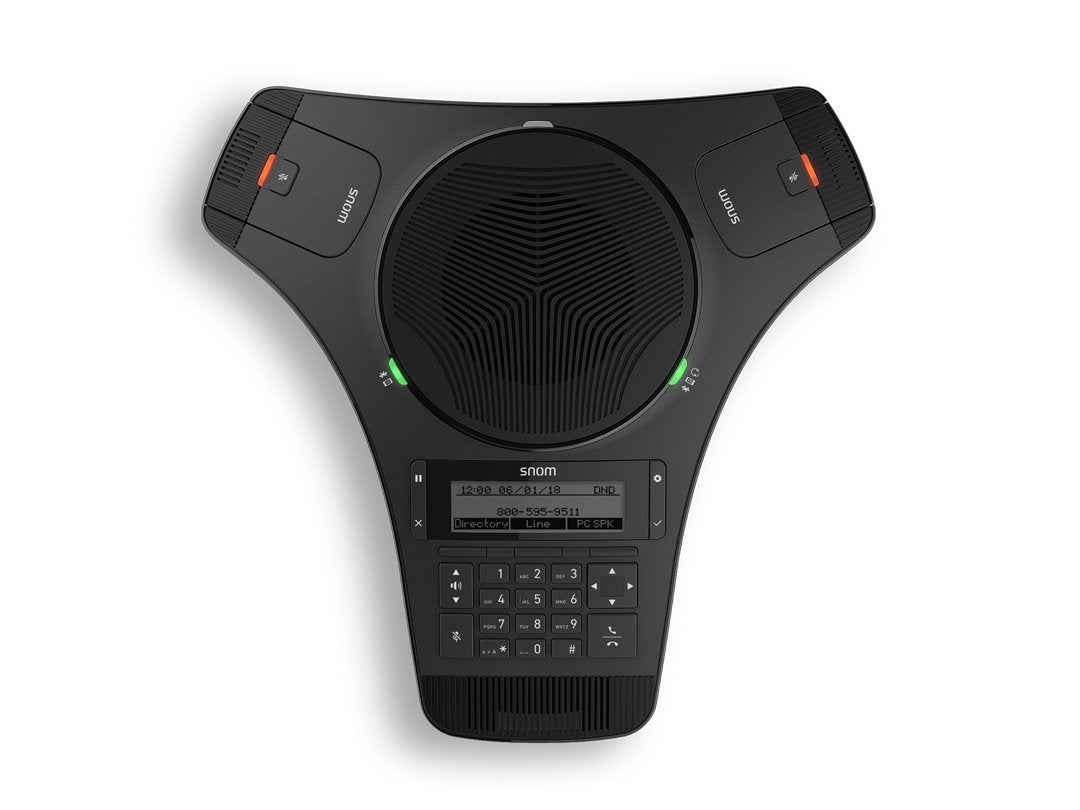 Snom C520 Teléfono Ip Para Conferencias  (C520 Conference Phone - 2 Wireless +1 Integr.Mics Bt) - Version Alemana