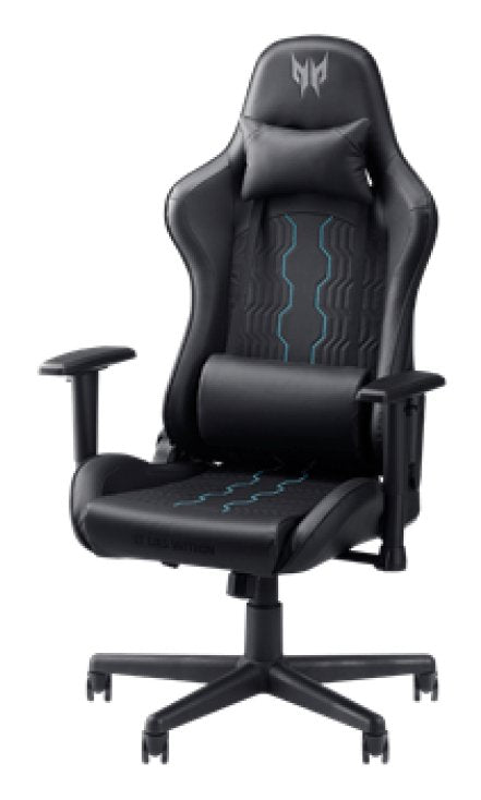 EAN 4711474129307 - Acer PGC330 Silla para videojuegos universal Negro, Azul imagen 3