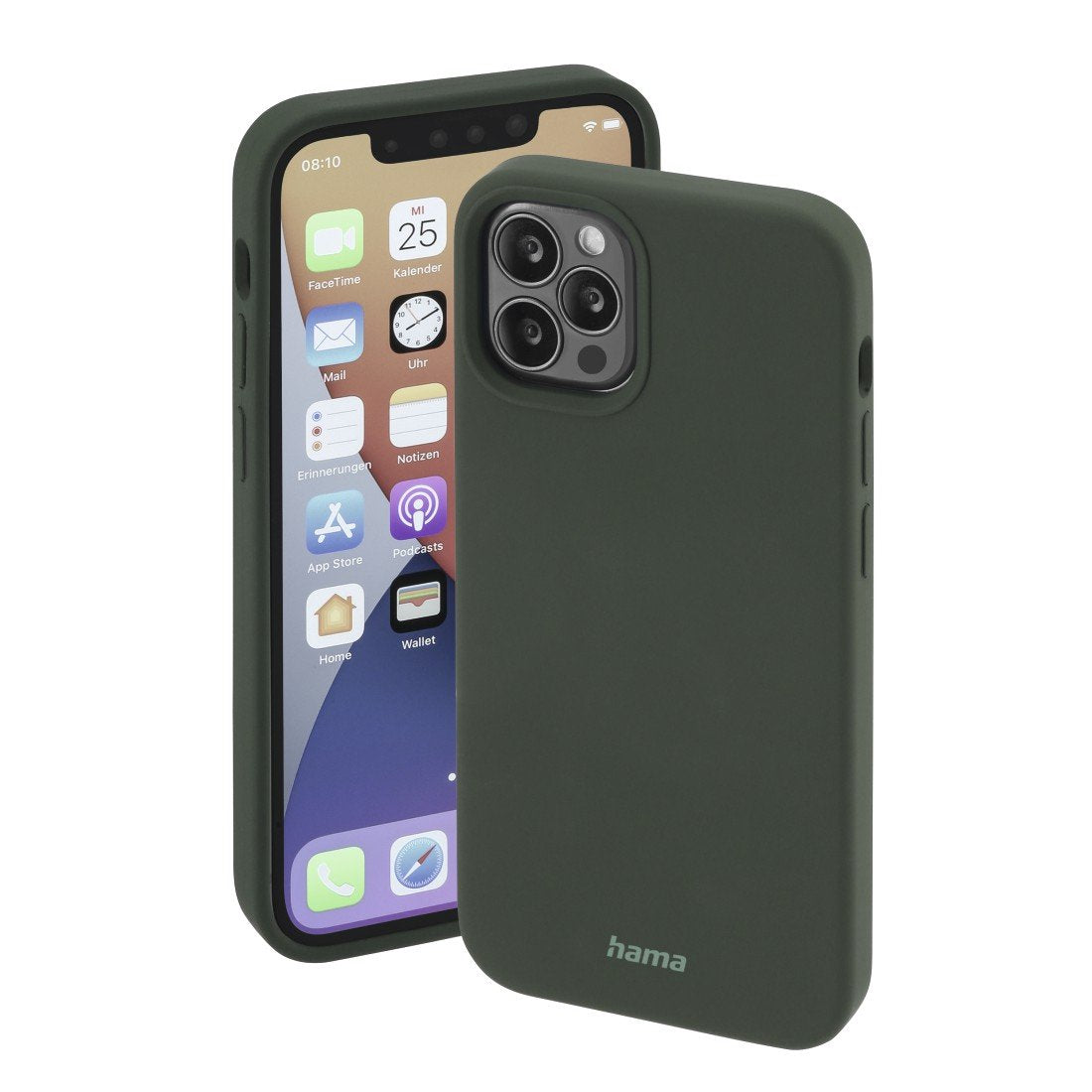 Funda  Hama 00196975 Para Iphone 13 Pro Verde