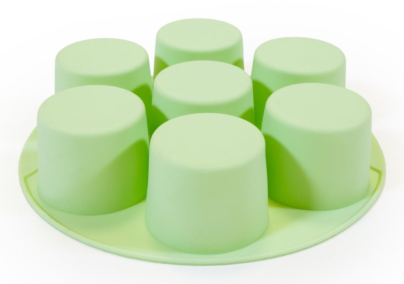 Air Fryer Sil Muffin Tray Green
