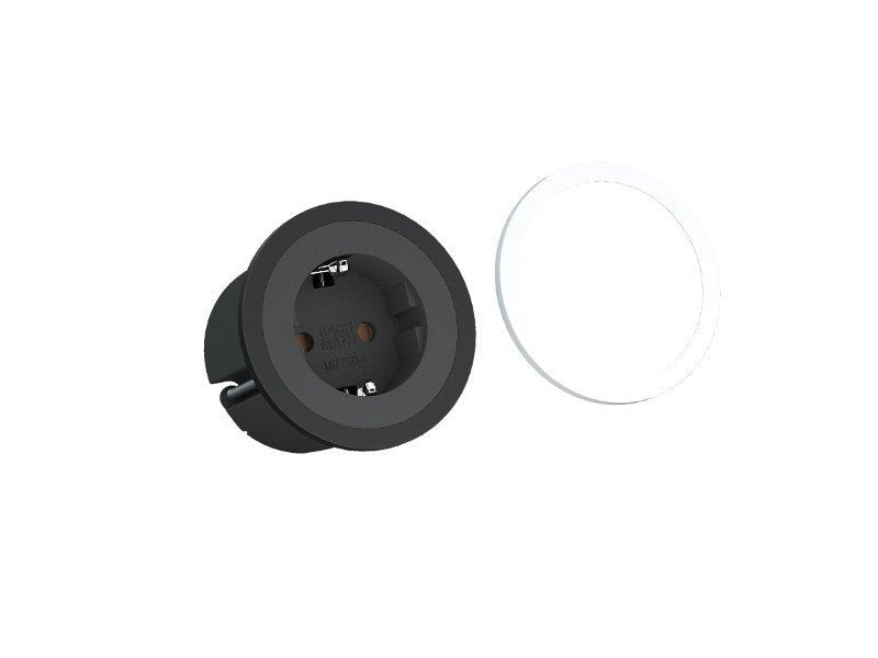 Bachmann 926.000 Toma De Corriente Tipo F Negro