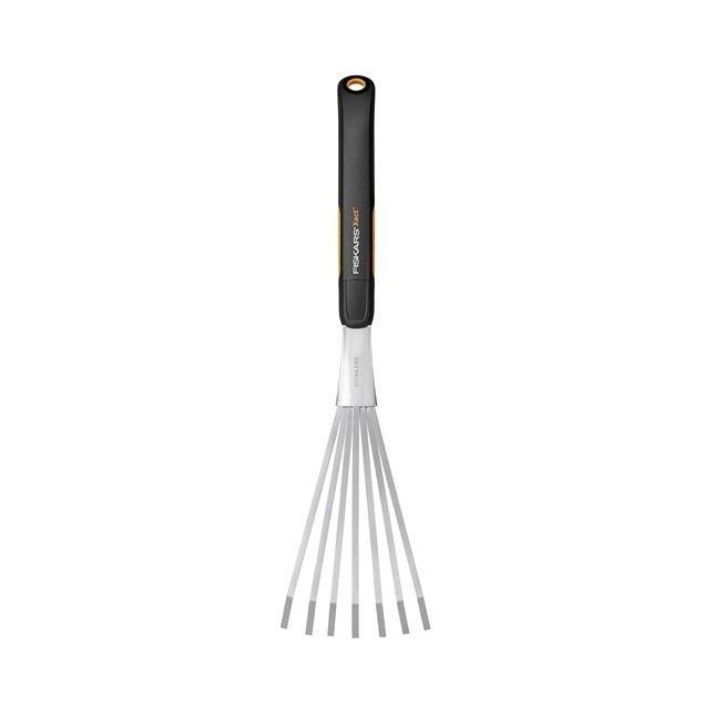 EAN 6411501351012 - Fiskars 1027044 rastrillo Rastrillo manual Negro, Plata Acero imagen 2