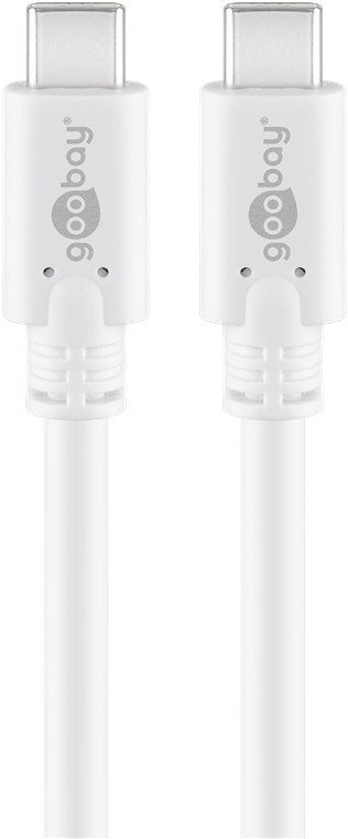 EAN 4040849671944 - Goobay 67194 cable USB USB 3.2 Gen 2 (3.1 Gen 2) 1 m USB C Blanco imagen 1