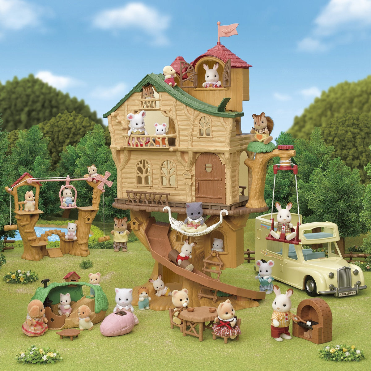 Epoch Sylvanian Families - Erlebnis Baumhaus L5450