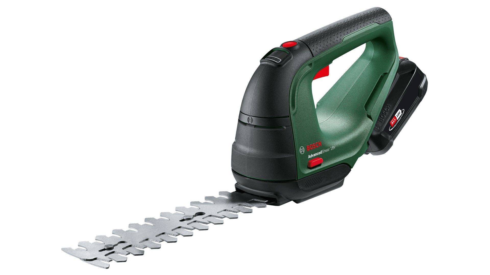 EAN 4059952558400 - Bosch AdvancedShear 18V-10 tijera de césped inalámbrica 10 cm Ión de litio Negro, Verde imagen 3