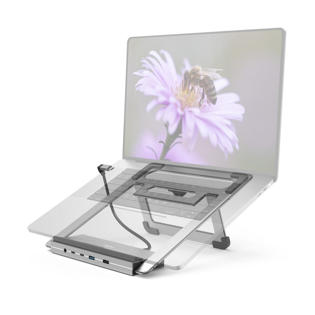 EAN 4047443488565 - Hama Connect2Office Stand Soporte para ordenador portátil Antracita imagen 10