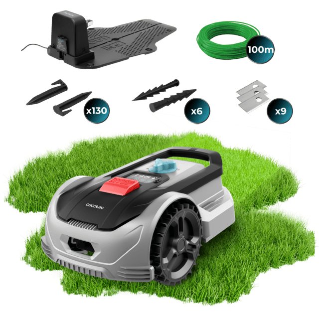 EAN 8435484044776 - Cecotec Conga GrassHopper 300 Robot cortacésped Batería Negro, Gris imagen 5