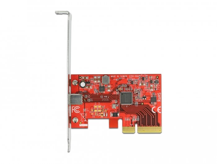 Delock 89035 Tarjetas Pci Express X4 A 1 X Externo Superspeed Usb 20 Gbps (Usb 3.2 Gen 2x2) Usb Type-C Hembra - 3 A