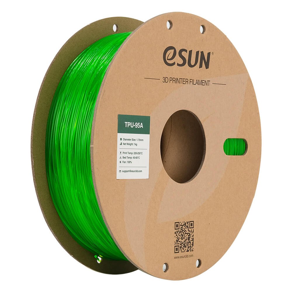 Etpu-95a 1,75mm Translucent Verde 1kg