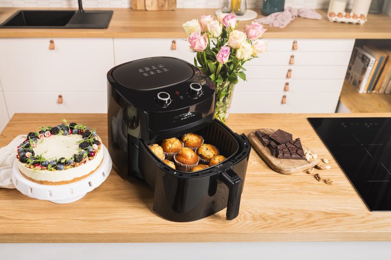 EAN 8590393343720 - Eta Fritta Sencillo 7,2 L Independiente 1800 W Freidora de aire caliente Negro imagen 9