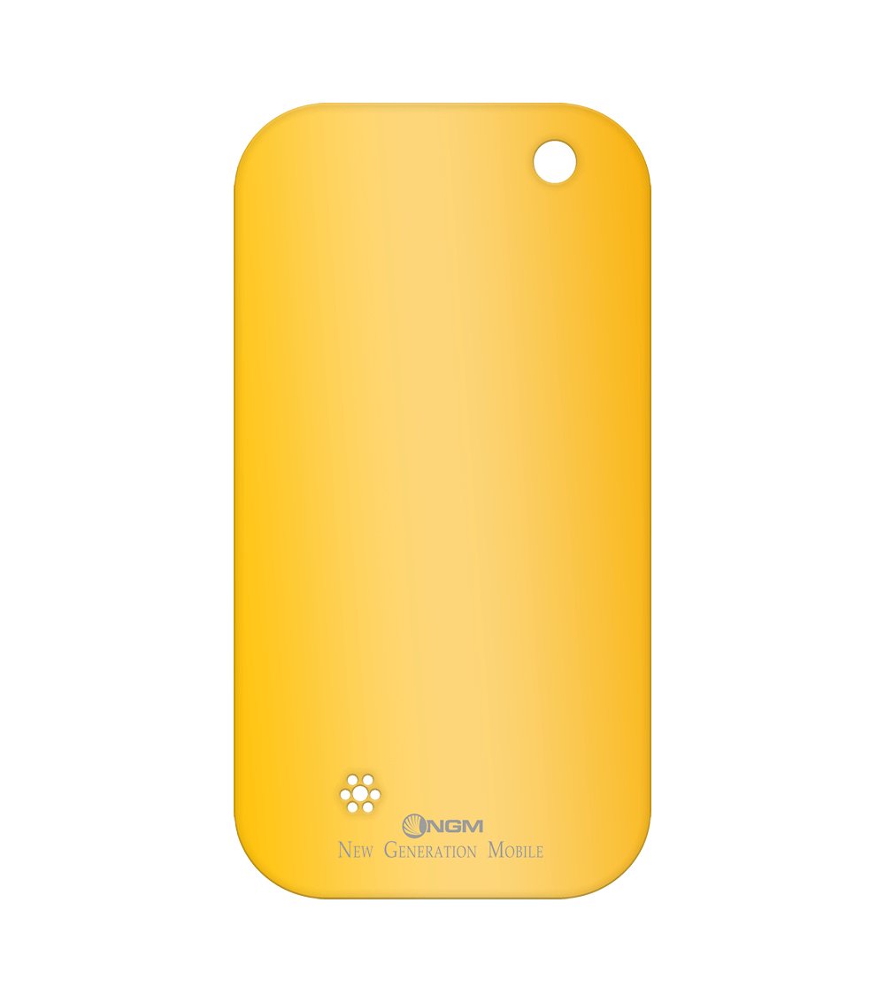 Ngm Back Cover Soap Touch Pack 4 Cover Red, Yellow, Blue, Fuxia