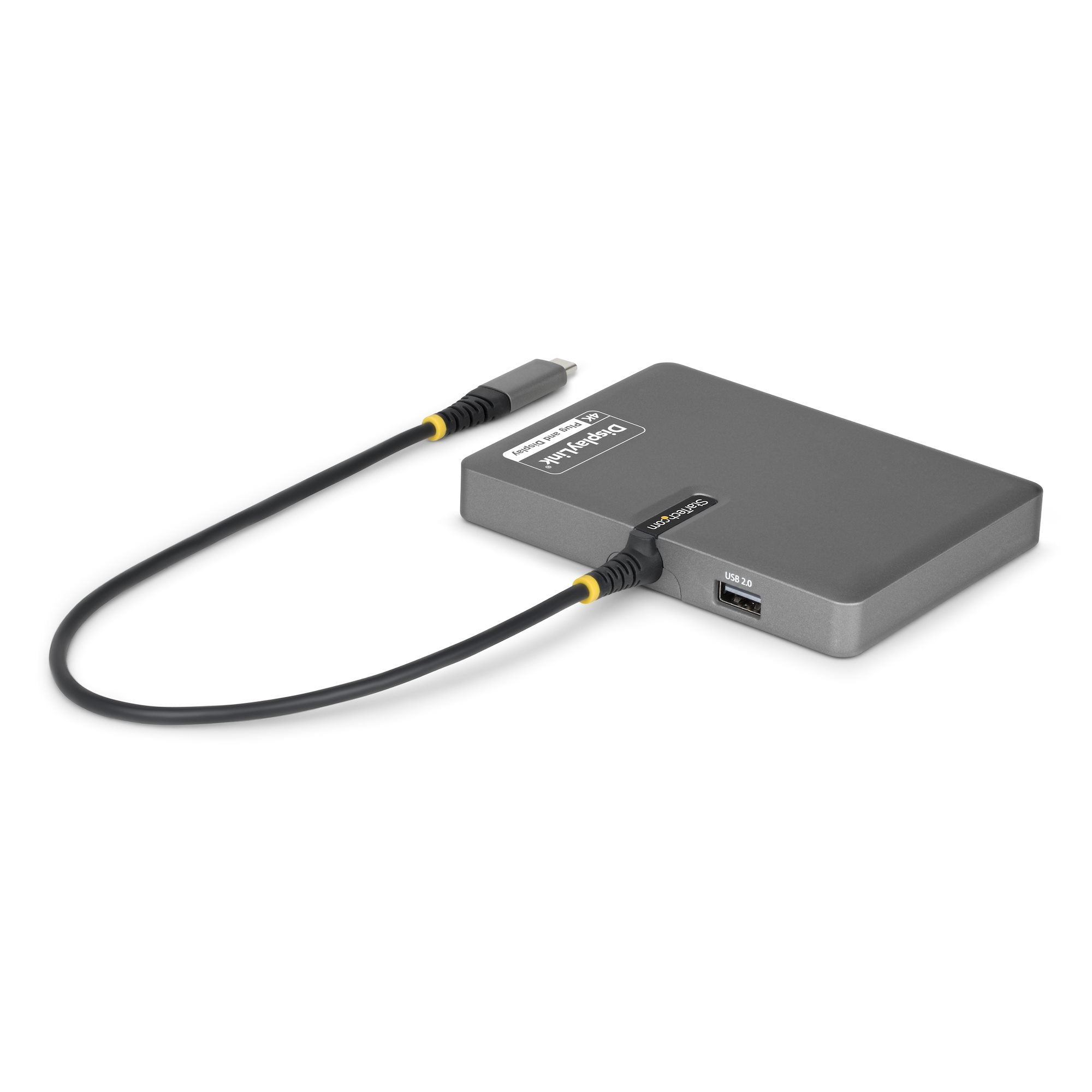 Startech.Com Quad-Usb-Hdmi-Adapt Base Para Portátil Y Replicador De Puertos Alámbrico Usb 3.2 Gen 1 (3.1 Gen 1) Type-C Gris