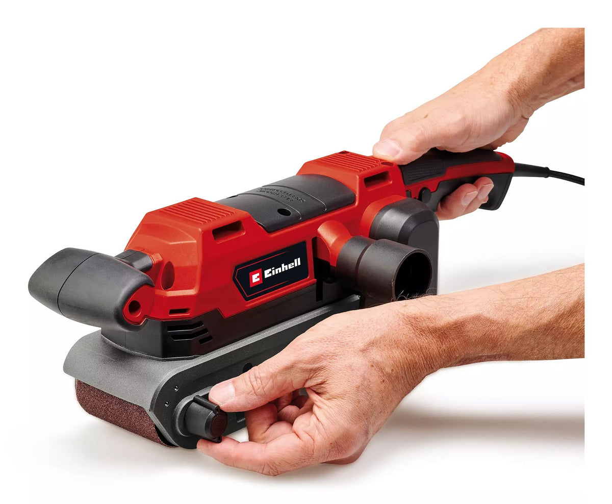 EAN 4006825668407 - Einhell TE-BS 850 E Lijadora de banda 400 RPM Gris, Rojo 850 W imagen 5