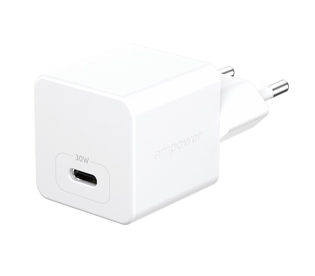 EAN 5715685027536 - PanzerGlass empower™ by ® Turbo 30W Charger Single USB-C | EU Plug | Silver White Smartphone Blanco Corri imagen 1