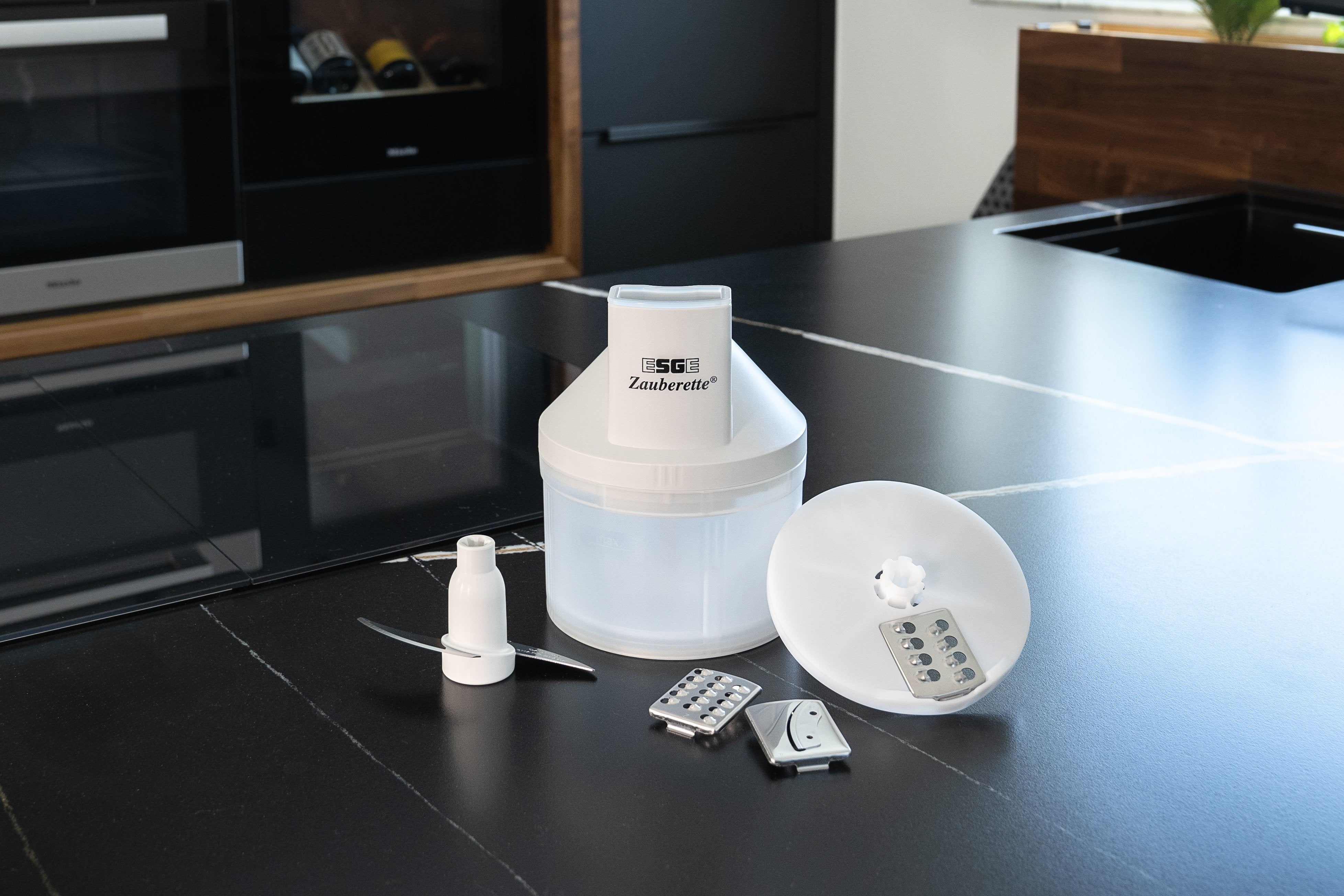 Batidora Esge Esg 6500 De Inmersión Gris, Transparente, Blanco