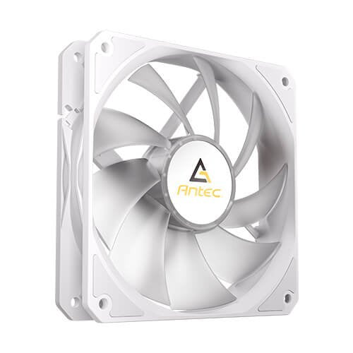 Kit 3 Ventiladores Pc  Auxiliar P12 A-Rgb Blanco Antec Pack De 3/ Argb Pwm 120mm/ Anti-Vibration