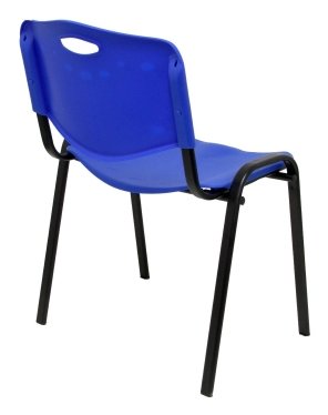 Pack 4 Sillas Confidente Modelo Robledo Plástico Azul Piqueras Y Crespo  Pack 4 Sillas Confidente Modelo Robledo Plástico Azul Piqueras Y Crespo Pack426iaz