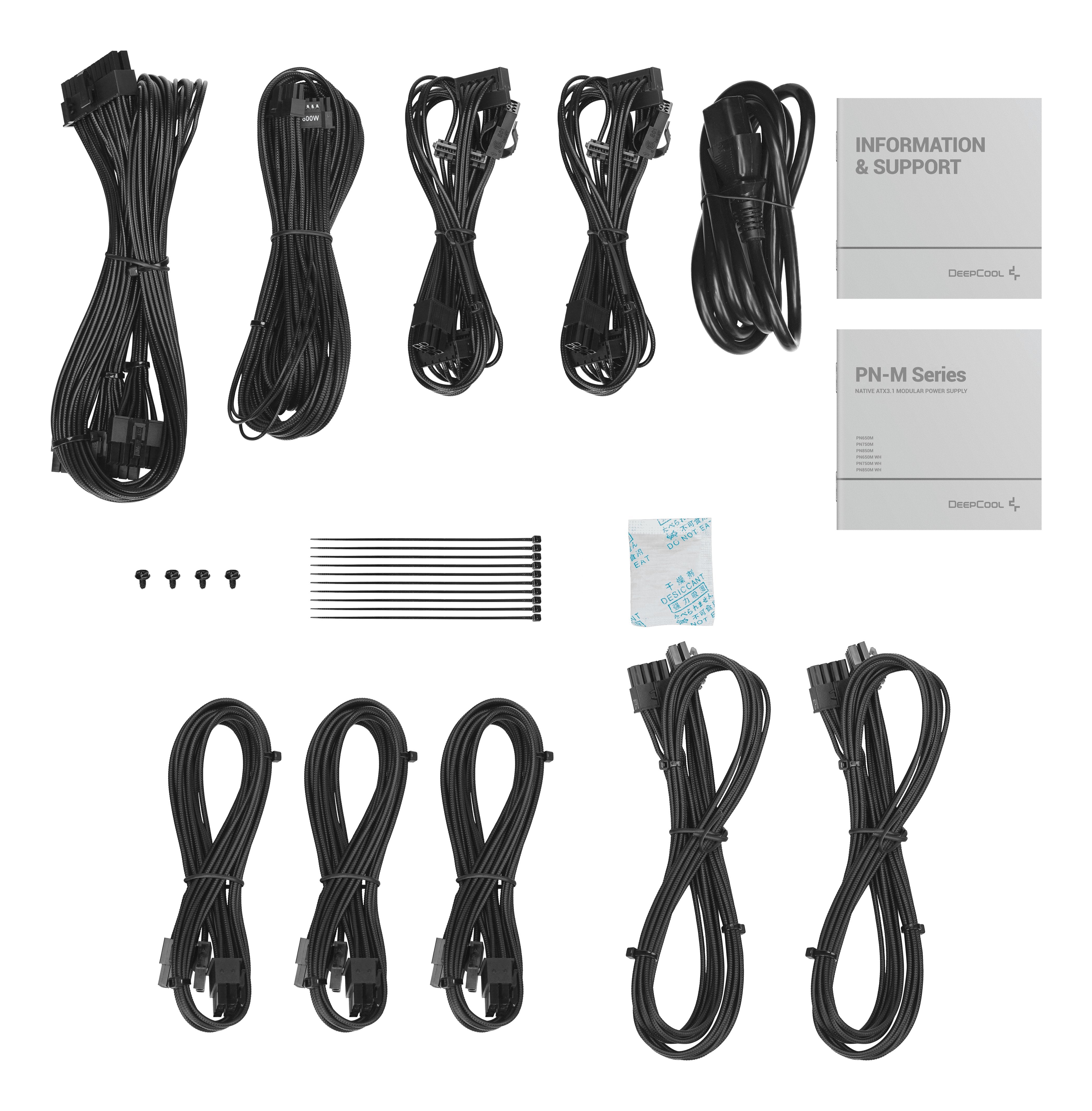 EAN 6933412719564 - DeepCool PN850M unidad de fuente de alimentación 850 W 20+4 pin ATX ATX Negro imagen 9