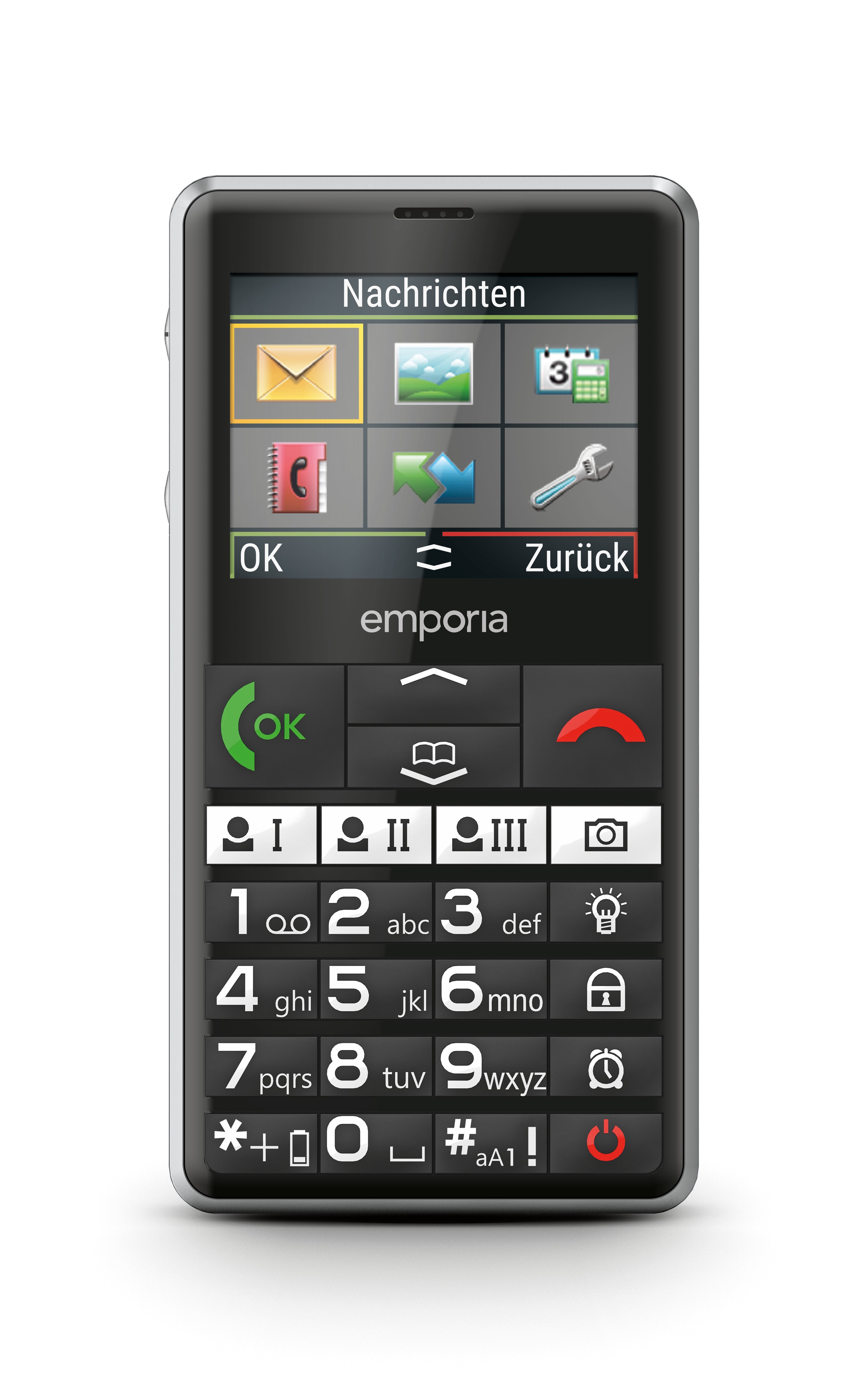 EAN 9005613168711 - Emporia emporiaPURE-LTE 5,87 cm (2.31") 107 g Negro Teléfono para personas mayores imagen 3