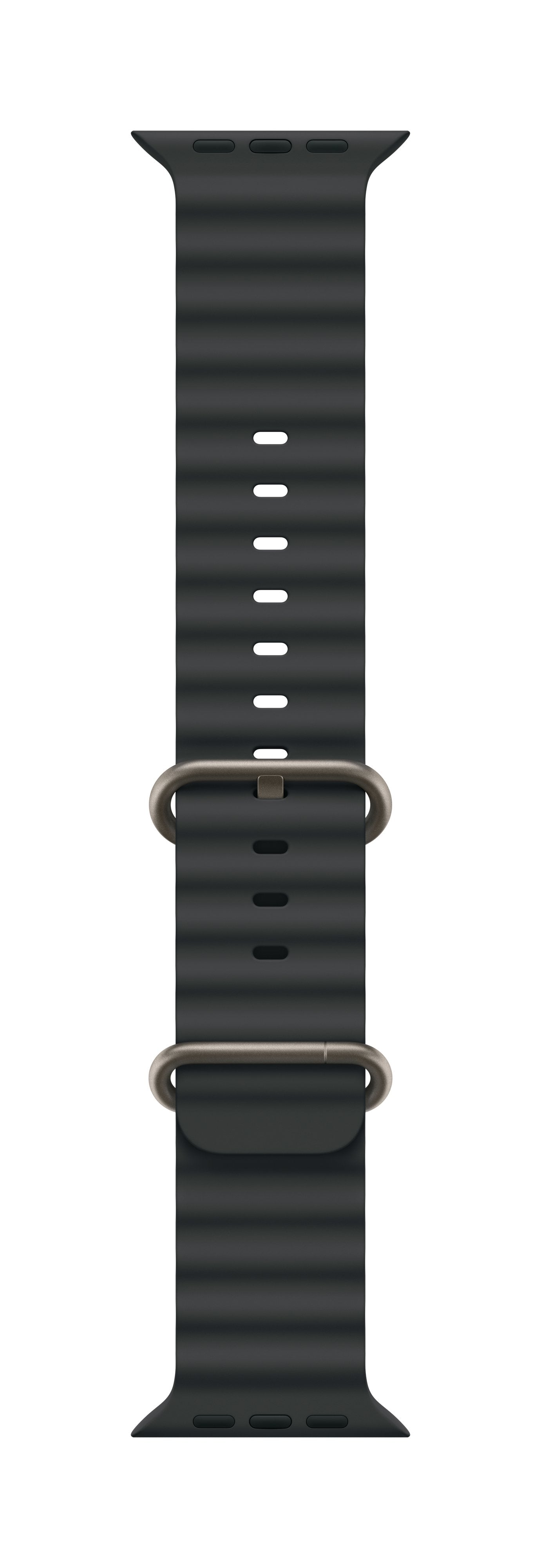 EAN 0195949707452 - Apple MXTL3ZM/A Accesorios para dispositivos vestibles inteligentes Grupo de rock Negro Fluoroelastómero, imagen 1