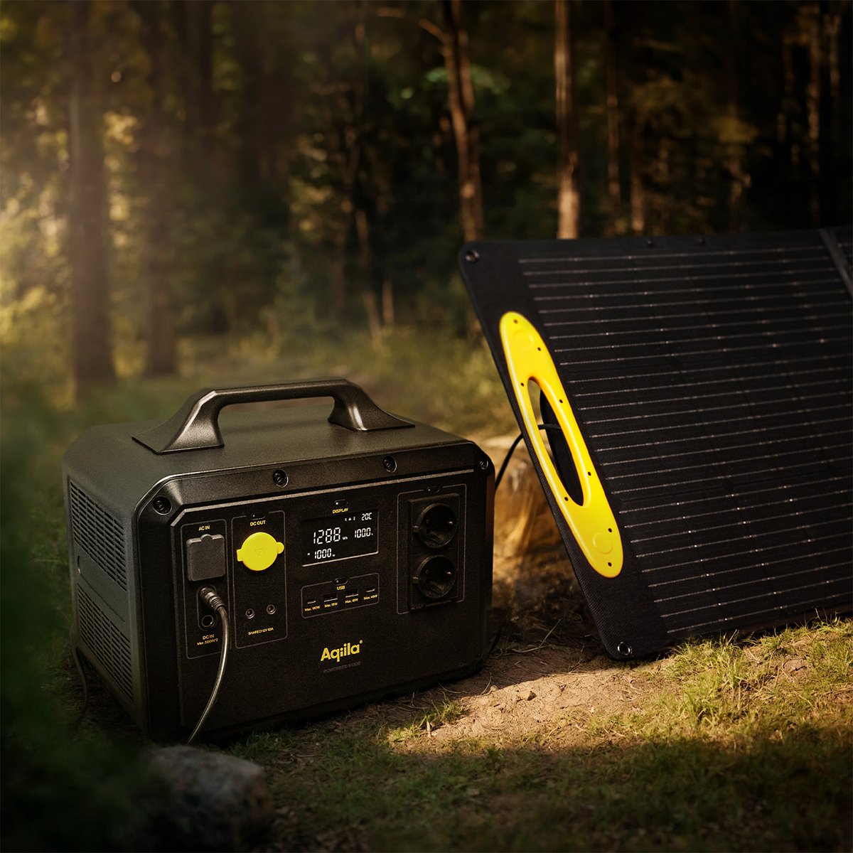 Aqiila Sunbird P56 Solar Charger 56w