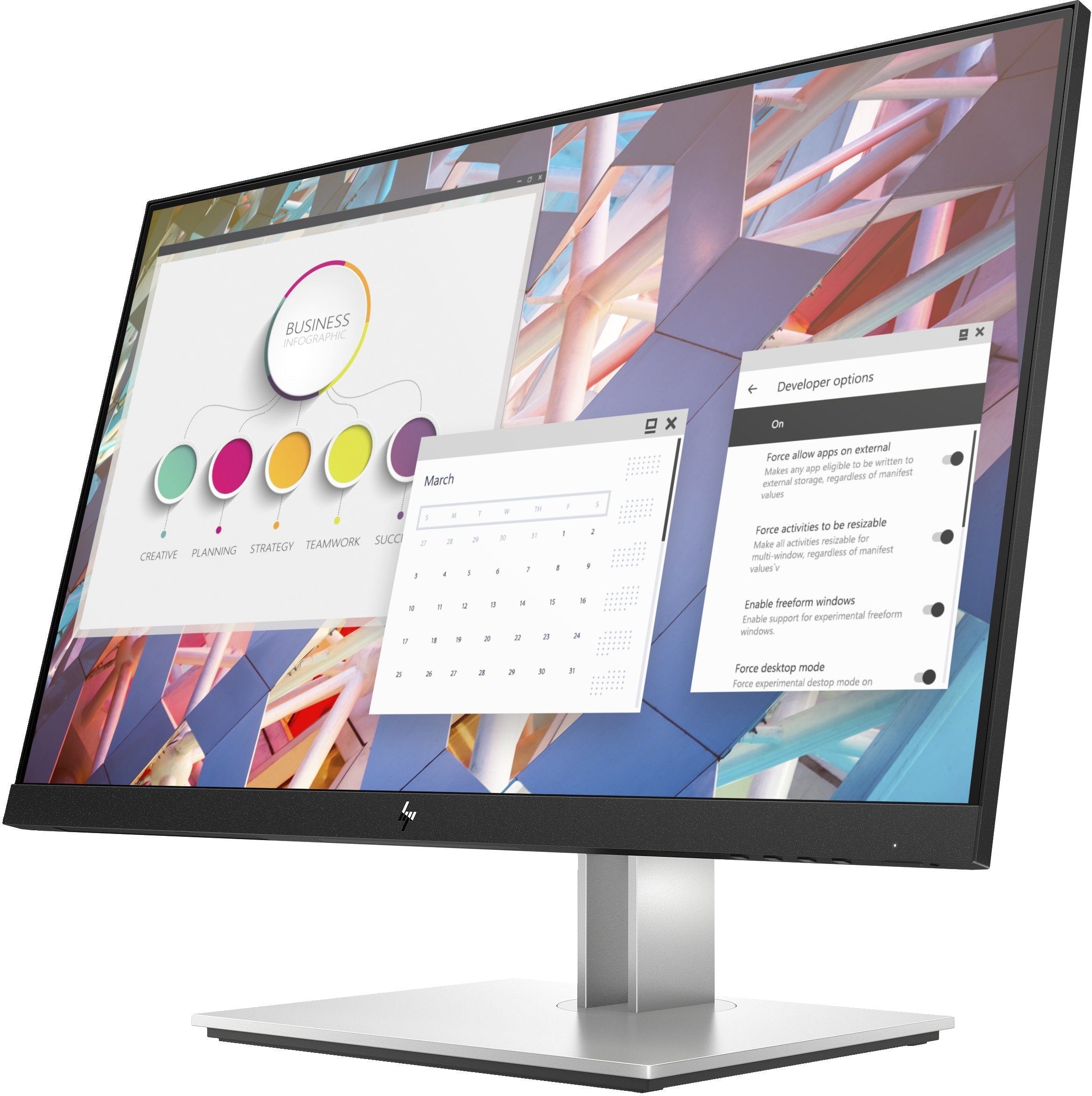 EAN 0194850079801 - HP E-Series E24 G4 FHD Monitor pantalla para PC 60,5 cm (23.8") 1920 x 1080 Pixeles Full HD LCD Negro imagen 2