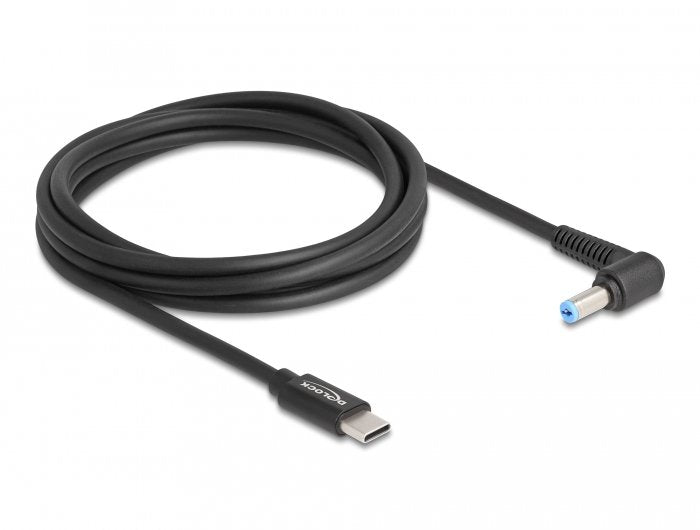 Delock 87976 Cable De Carga Para Portátiles Usb Type-C Macho A Acer 5,5 X 1,7 Mm Macho