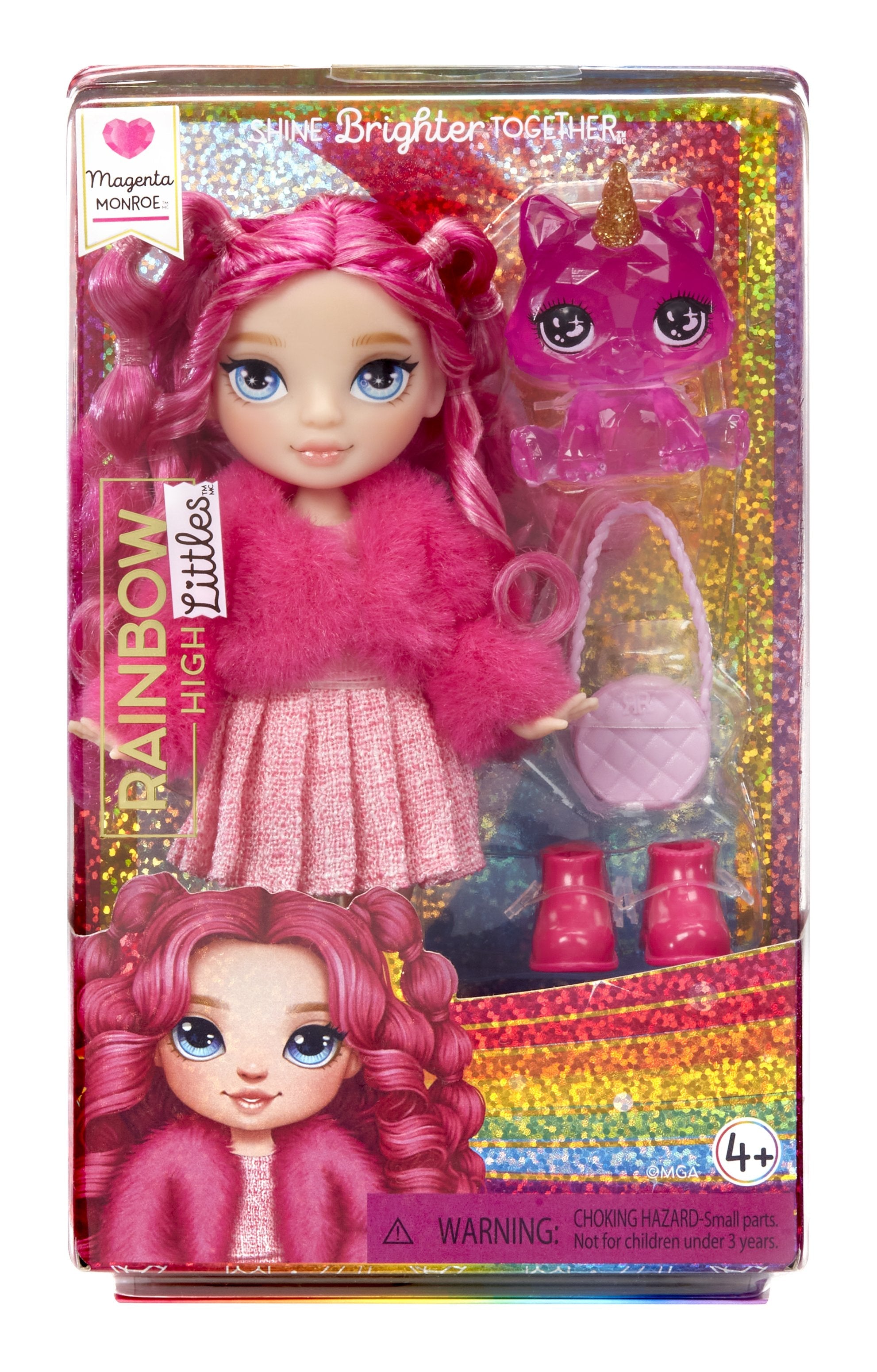 Muñeca Mga Entertainment Rainbow High Littles - Magenta (Rosa), 531180-Euc