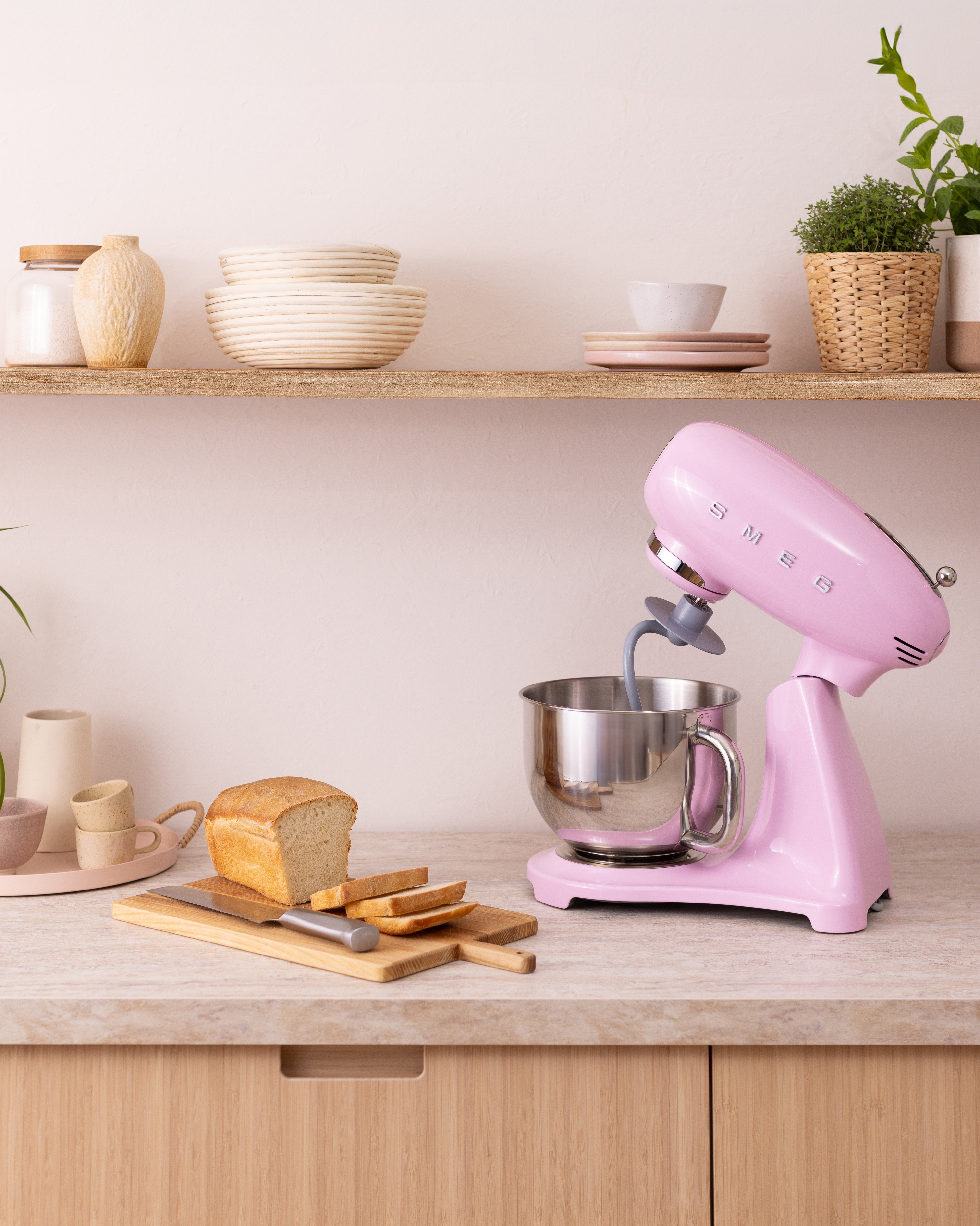 Smeg Kitchen Robot 50´Style Pink Smf05pkeu