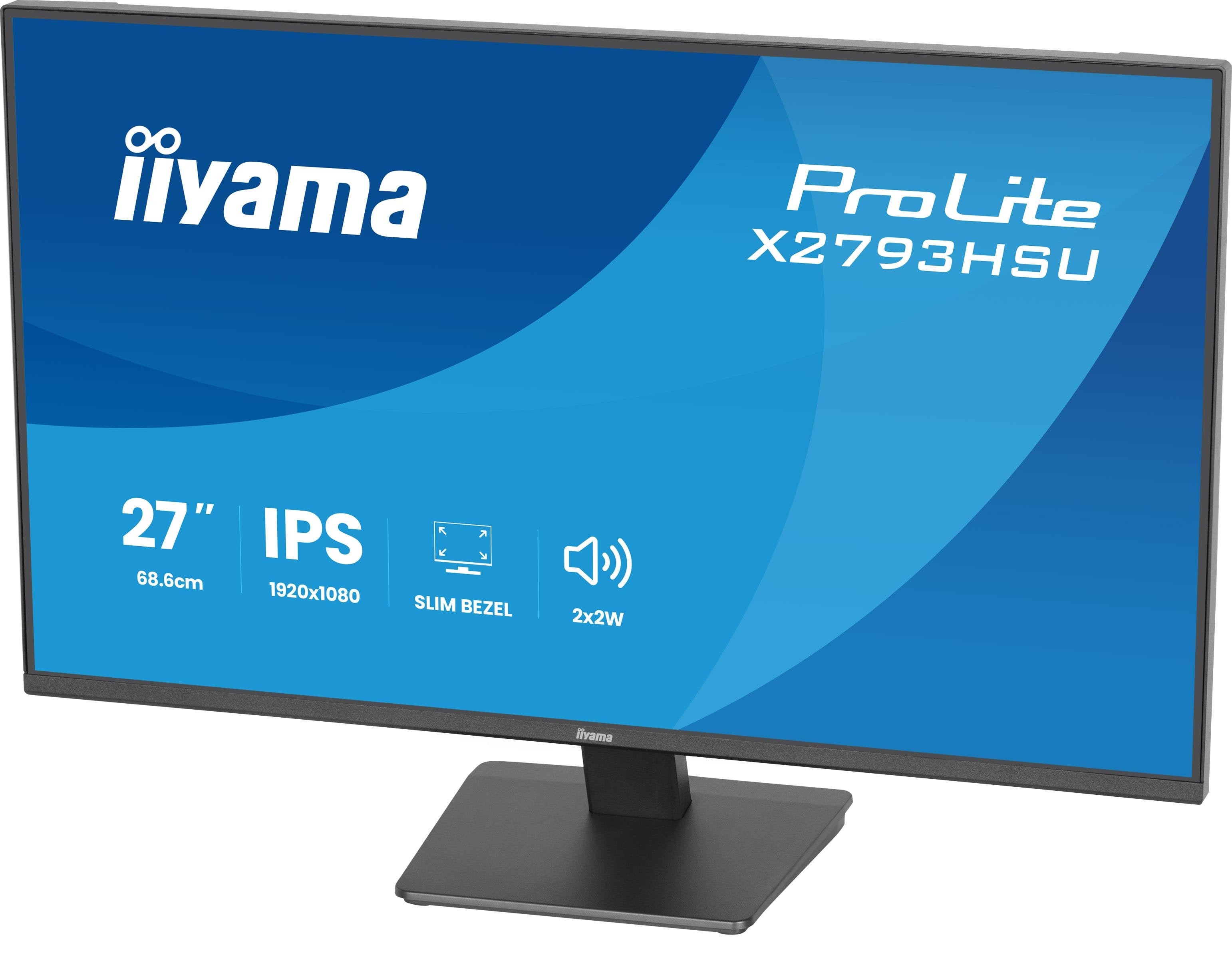 Iiyama 68.6cm 27" X2793hsu-B1 16:9 Hdmi+Dp+2xusb Ips