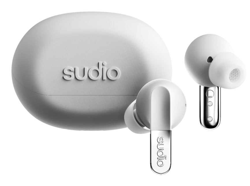 Sudio N3 Pro True Wireless Earbuds, White