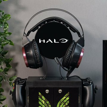 Soporte Para Accesorios De Taquilla Para Juegos Halo - Logotipo De La Unsc