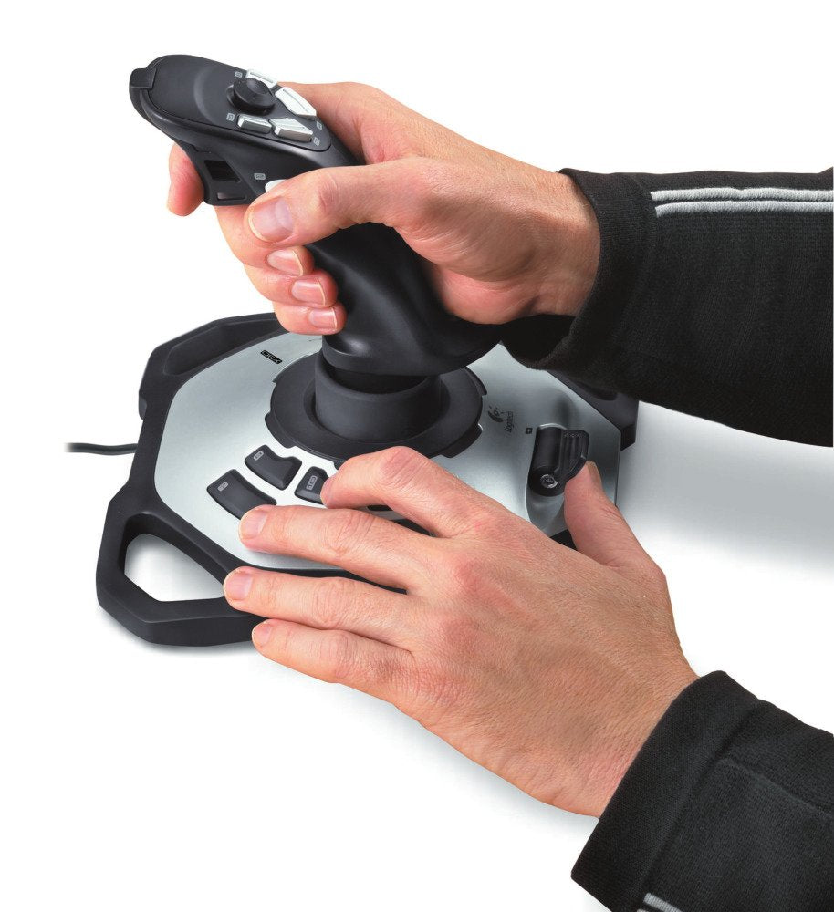 EAN 5099206041912 - Logitech G 942-000031 mando y volante Negro, Blanco USB 2.0 Palanca de mando Digital PC imagen 7