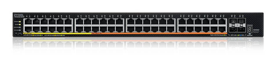 Zyxel Xmg2230-52hp Gestionado L2/L3 2.5g Ethernet (100/1000/2500) Energía Sobre Ethernet (Poe) 1u Negro