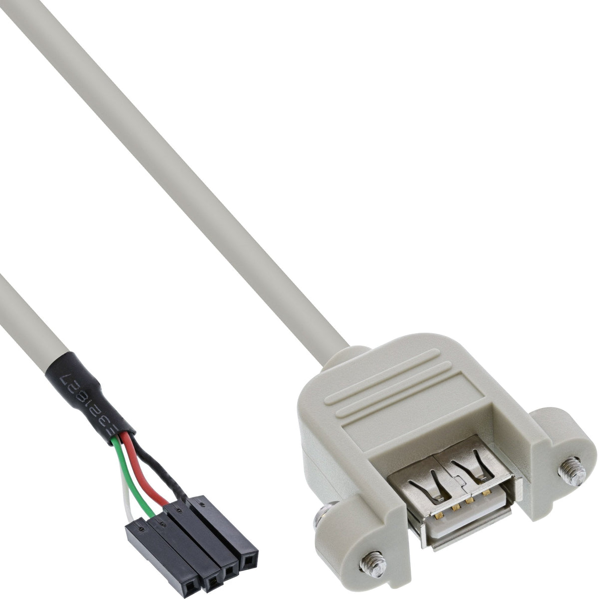 Adaptador Inline Usb 2.0 Usb A Hembra A Conector De Cabecera 40cm