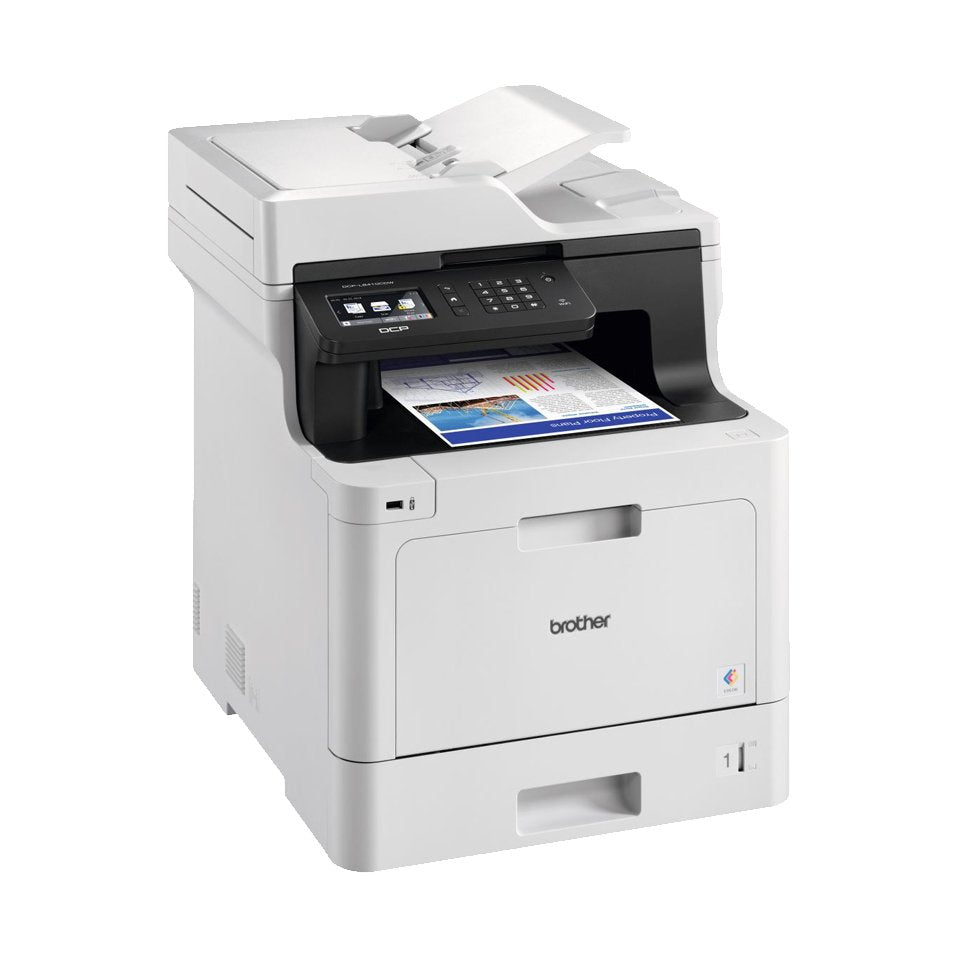 Multifunción Láser Color Brother Dcp-L8410cdw Wifi Dúplex Blanca