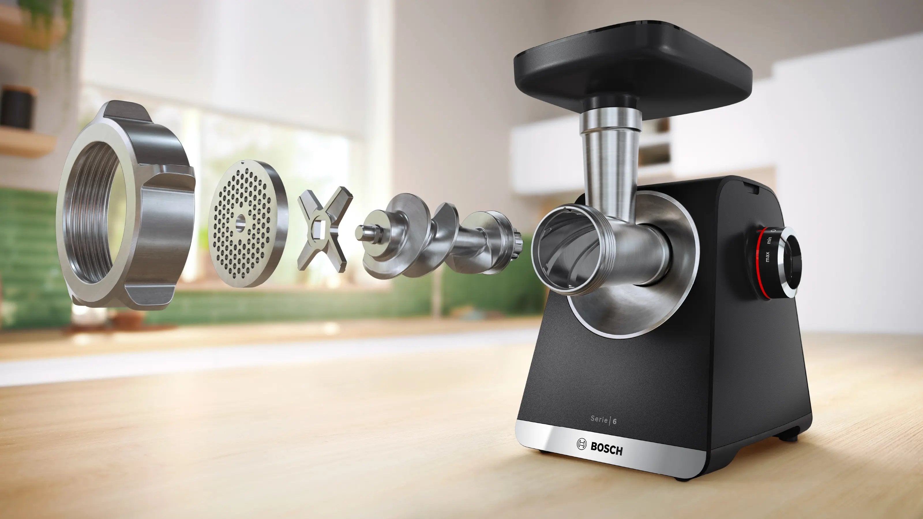 EAN 4242005456079 - Bosch Serie 6 picadora 2100 W Negro, Plata imagen 18