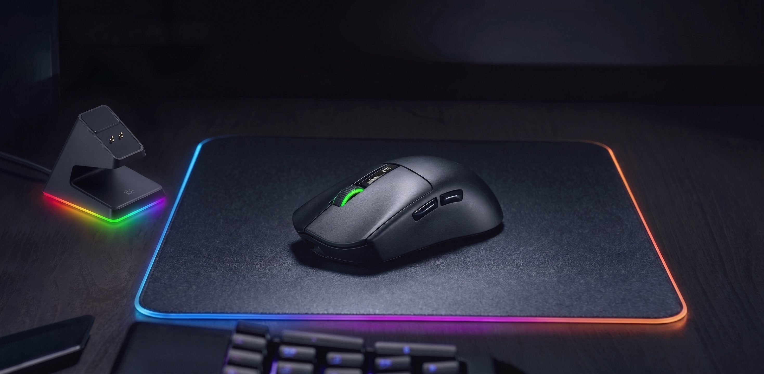 Raton Optico Wireless Mmwelite Negro Mars Gaming