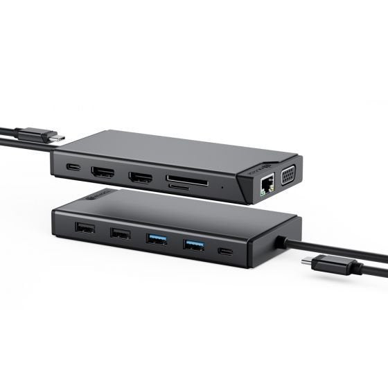 Alogic Mv2 Alámbrico Usb 3.2 Gen 1 (3.1 Gen 1) Type-C Gris