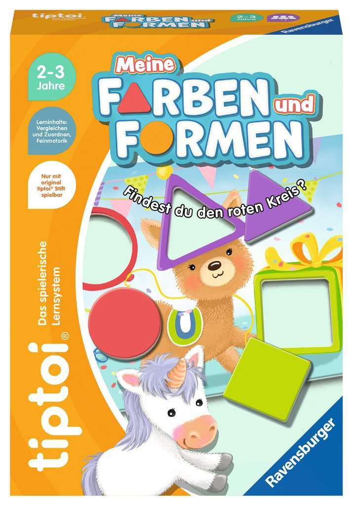 Juego De Mesa Ravensburger Tiptoi Mis Colores Y Formas 00168 (Version Alemana)