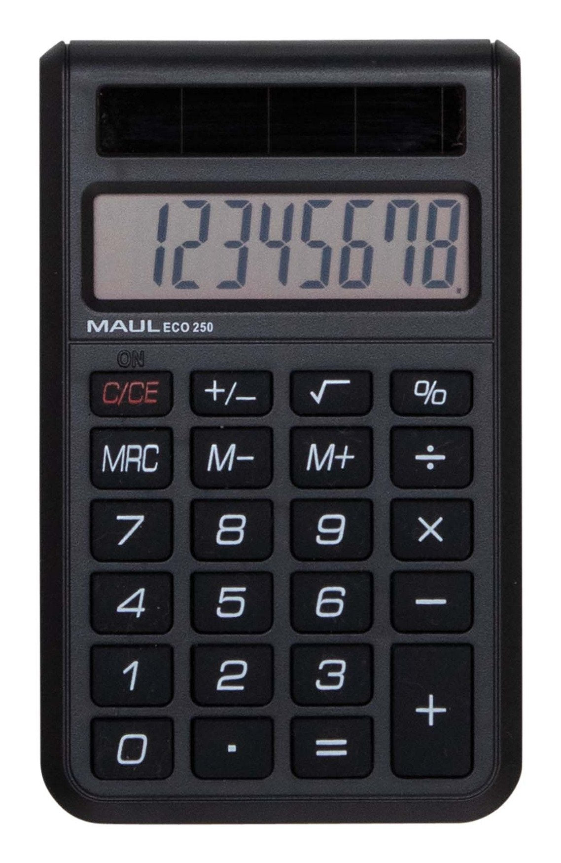 EAN 4002390091183 - MAUL ECO 250 calculadora Bolsillo Calculadora básica Negro imagen 1