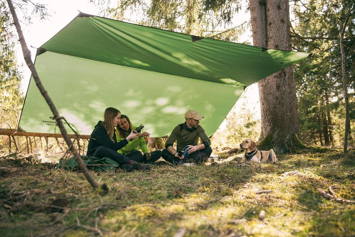 Toldo Verde Amazonas Traveller Tarp Xxl,  Az-3080013