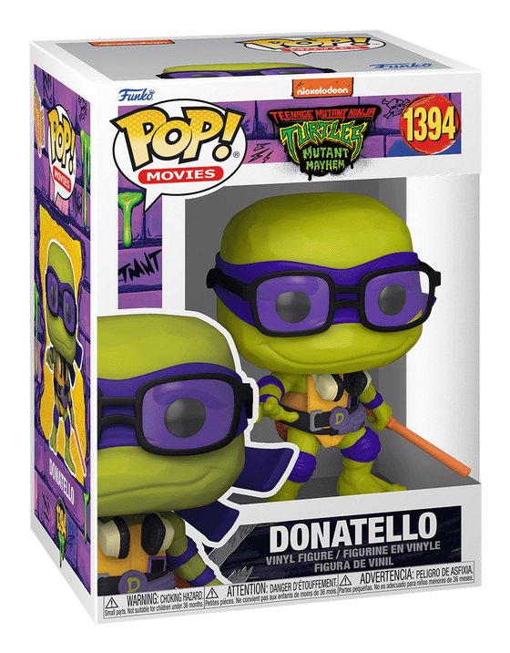 Figura Pop Tortugas Ninja Donatello