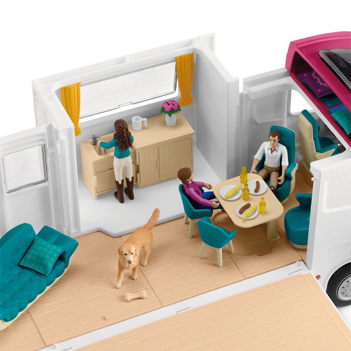 Schleich Horse Club Transportador De Caballos, Vehículo De Juguete