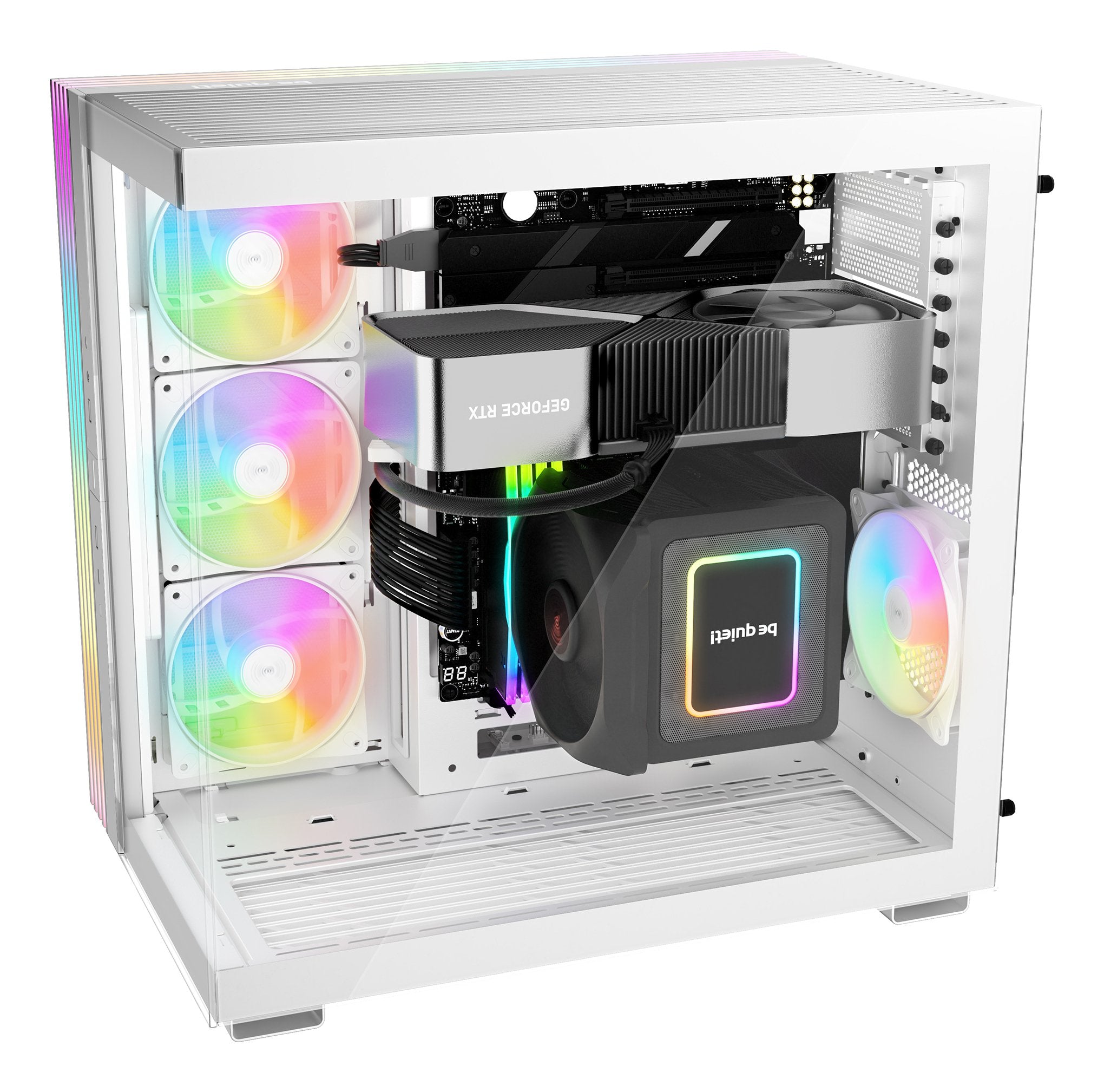 EAN 4260052191729 - be quiet! LIGHT BASE 600 DX White Midi Tower Blanco imagen 5