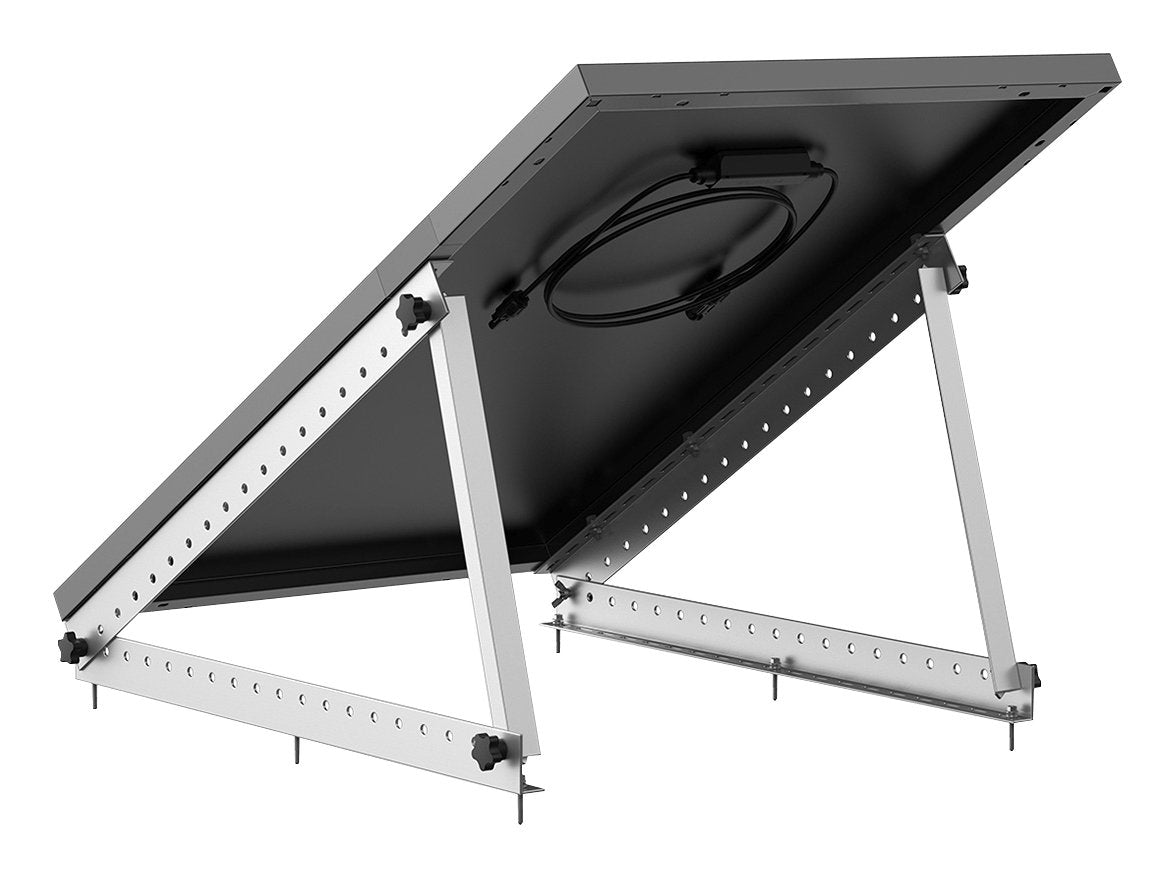 Panel De 28 "Ecoflow, Ángulo De Inclinación Ajustable Para El Panel Solar Rígido Ecoflow 100w Y Otros. Aa-Frame-28in